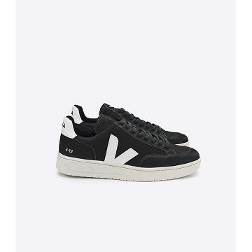 Veja V-12 B-MESH Tenisky Damske Black/White | SK 669ZUT